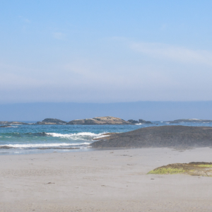 Kejimkujik Adjunct, Nova Scotia, June 2008. Beaches, rocks and sand, sea, waves