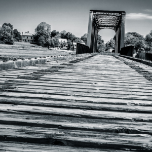 Old Railway Bridge ouside of  Annapolis Royal, Nova Scotia