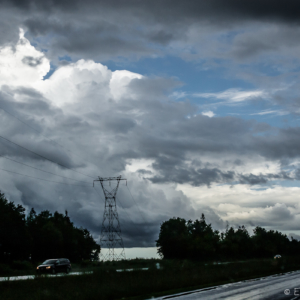 Just Another Stormy Nova Scotia Highway