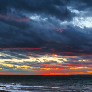 Red – Sunset, Long Beach