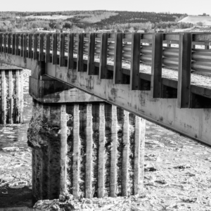Bridge Over Icy Waters