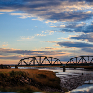 Sunset Bridge NS/NB- Ellie Kennard 2013