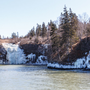 Baxter's Harbour Frozen Waterfall - Ellie Kennard 2017 Baxter's Harbour Frozen Waterfall - Ellie Kennard 2017